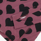 Dames skipully met rits hartjes