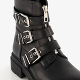 Dames biker boots zwart