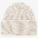 Gebreide dames muts grijs