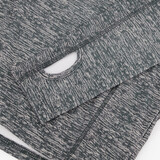 Heren skipully met rits grijs