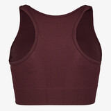 Seamless dames yoga BH bordeauxrood