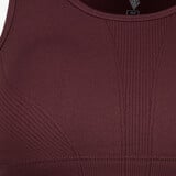 Seamless dames yoga BH bordeauxrood