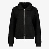 TwoDay dames teddy bomber jas zwart