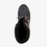 Gevoerde heren snowboots bruin zwart