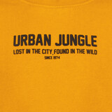 Jongens trui met opdruk geel