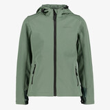 Mountain Peak kinder softshell jas groen