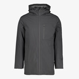 JJ REBEL heren parka winterjas grijs