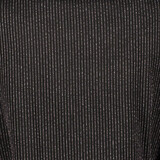 Dames party top zwart zilver