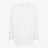 Dames blouse met strass steentjes wit