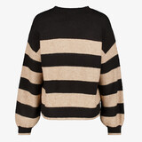 Dames trui zwart bruin