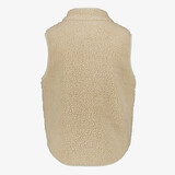 Jongens teddy gilet beige