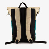 Roltop rugzak blauw 20 liter