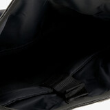 Rolltop rugzak waterdicht zwart met panterprint 14 liter