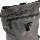 Rolltop rugzak waterdicht zwart 8,5 liter