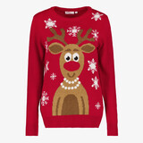 TwoDay foute kersttrui dames met rendier