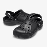 Baya Lined heren klompen gevoerd zwart