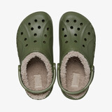 Baya Lined heren klompen gevoerd groen