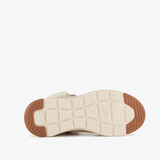 On-the-GO Glacial Wide Fit suède veterboots beige