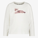 Name It meisjes trui met kat wit