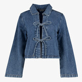 TwoDay korte dames spijkerjas blauw