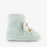 Kinder pantoffels muis mintgroen