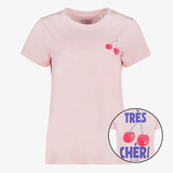 TwoDay dames t-shirt met opdruk roze