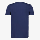 Heren T-shirt met opdruk blauw