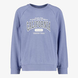 Name It meisjes sweater met tekstopdruk paars