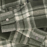 Geruite jongens blouse met teddy kraag