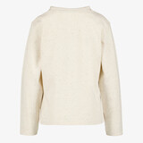 Jongens shirt met lange mouwen en wolven beige