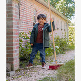 Jongens winterjas groen