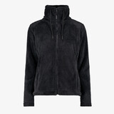 Mountain Peak furry dames fleece vest zwart