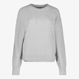 TwoDay dames trui grijs met borduusels