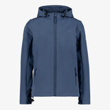 Mountain Peak kinder softshell jas blauw