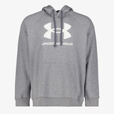 Under Armour Rival Fleece Logo heren hoodie grijs