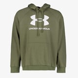Under Armour Rival Fleece Logo heren hoodie groen