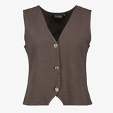 TwoDay dames gilet bruin