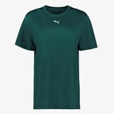 Puma M Tad Essentials heren sport T-shirt groen