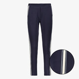 TwoDay dames broek met bies blauw