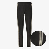 TwoDay dames broek met bies zwart