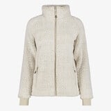 Kjelvik dames outdoor teddy vest ecru