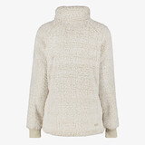 Dames outdoor teddy vest ecru