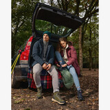 Dames outdoor teddy vest ecru