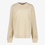 Unsigned fijngebreide heren trui beige