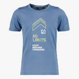 Osaga Dry jongens sport T-shirt met opdruk blauw
