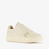 Blue Box dames sneakers met plateauzool beige