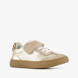 Stap meisjes sneakers met metallic