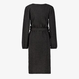 Dames jurk met glitters zwart