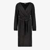 TwoDay dames jurk met glitters zwart