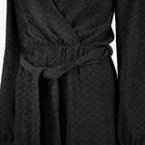 Dames jurk met glitters zwart